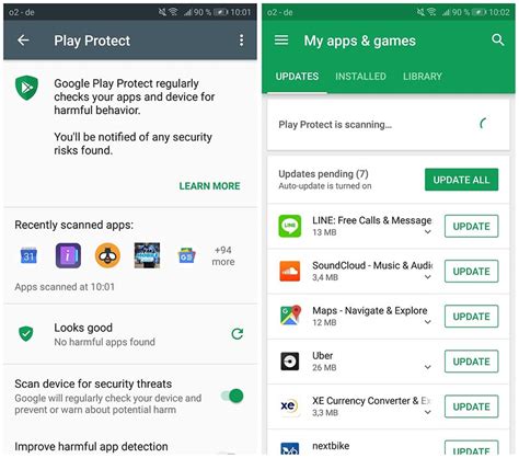 G­o­o­g­l­e­ ­P­l­a­y­ ­P­r­o­t­e­c­t­,­ ­e­n­ ­k­ö­t­ü­ ­a­n­t­i­v­i­r­ü­s­ ­a­r­a­c­ı­ ­s­e­ç­i­l­d­i­